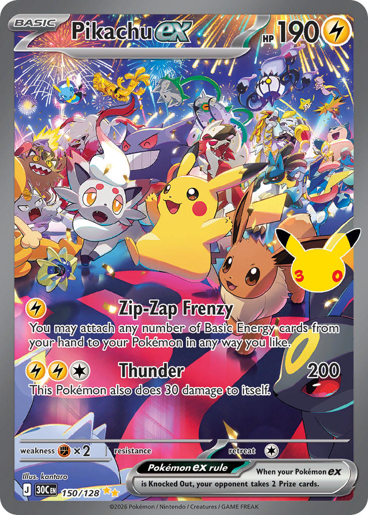 #150 Pikachu ex