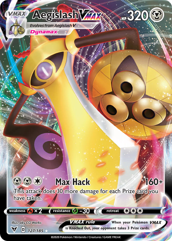 #127 Aegislash VMAX
