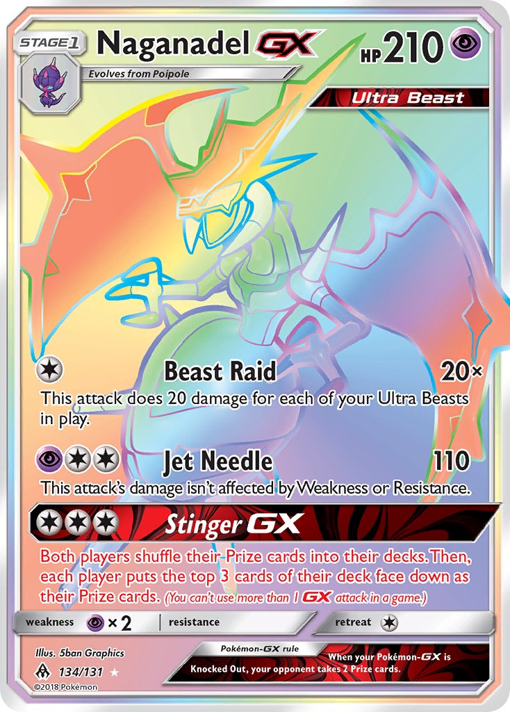 #134 Naganadel-GX