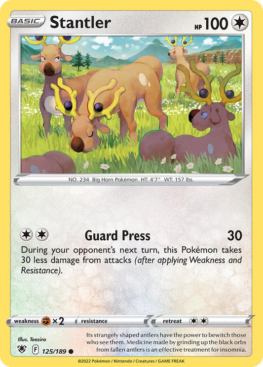#125 Stantler
