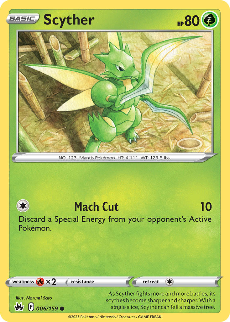 #006 Scyther