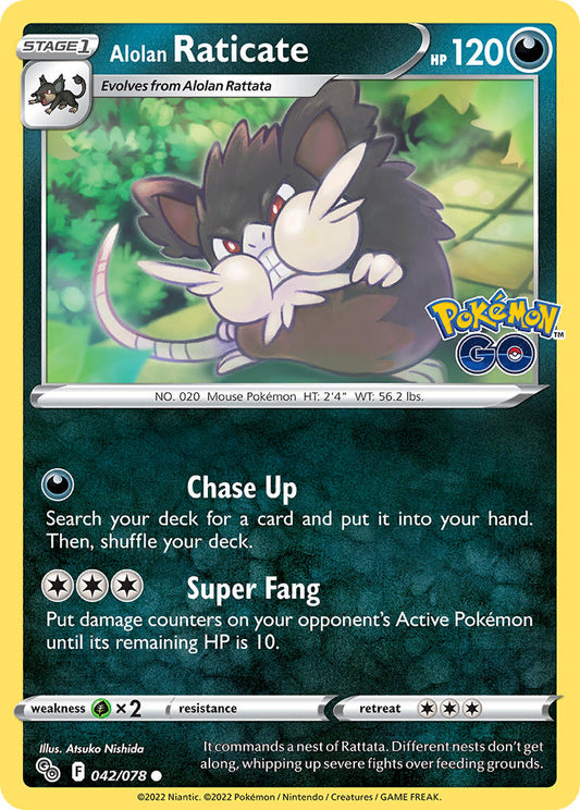 #042 Alolan Raticate