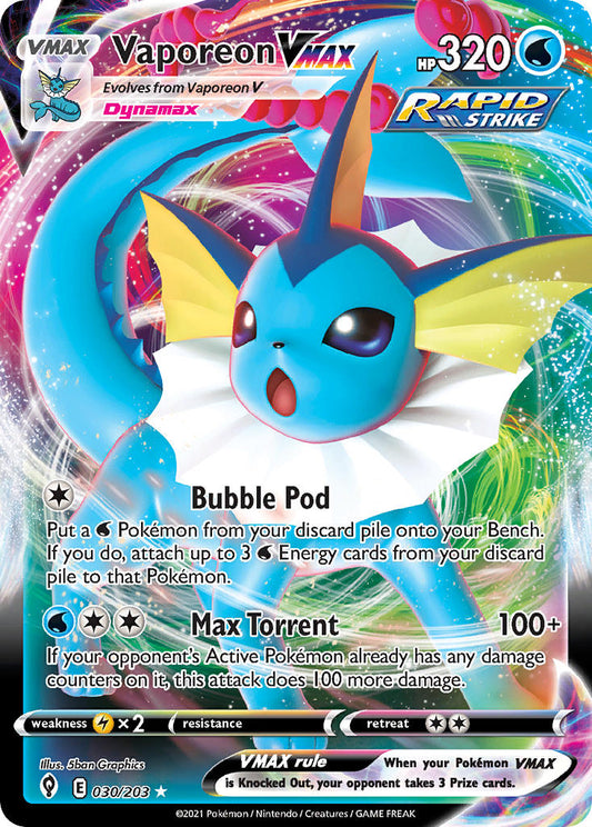 #030 Vaporeon VMAX
