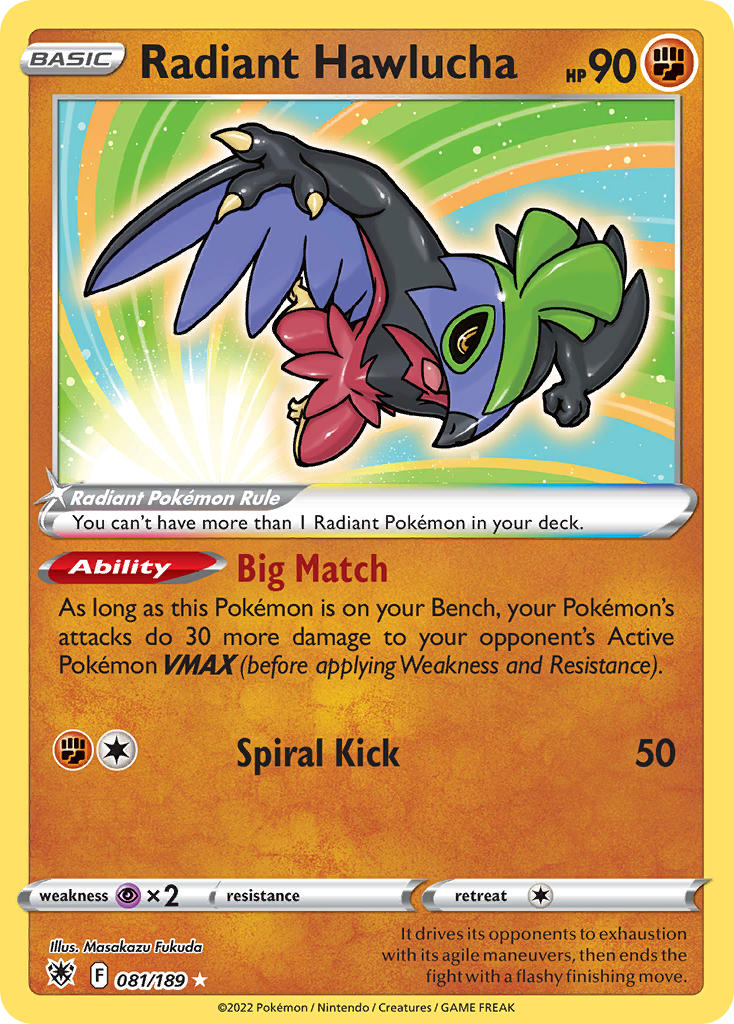 #081 Radiant Hawlucha
