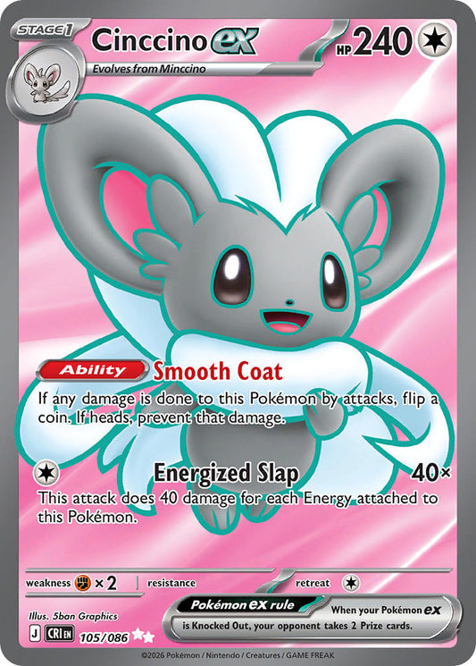 #105 Cinccino ex