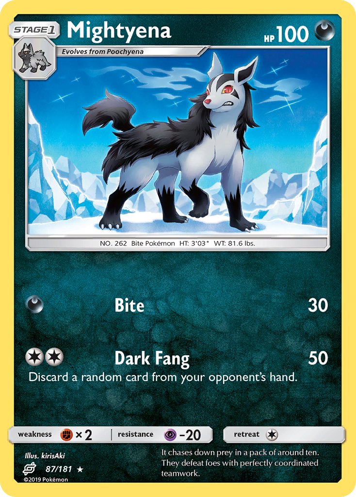 #087 Mightyena
