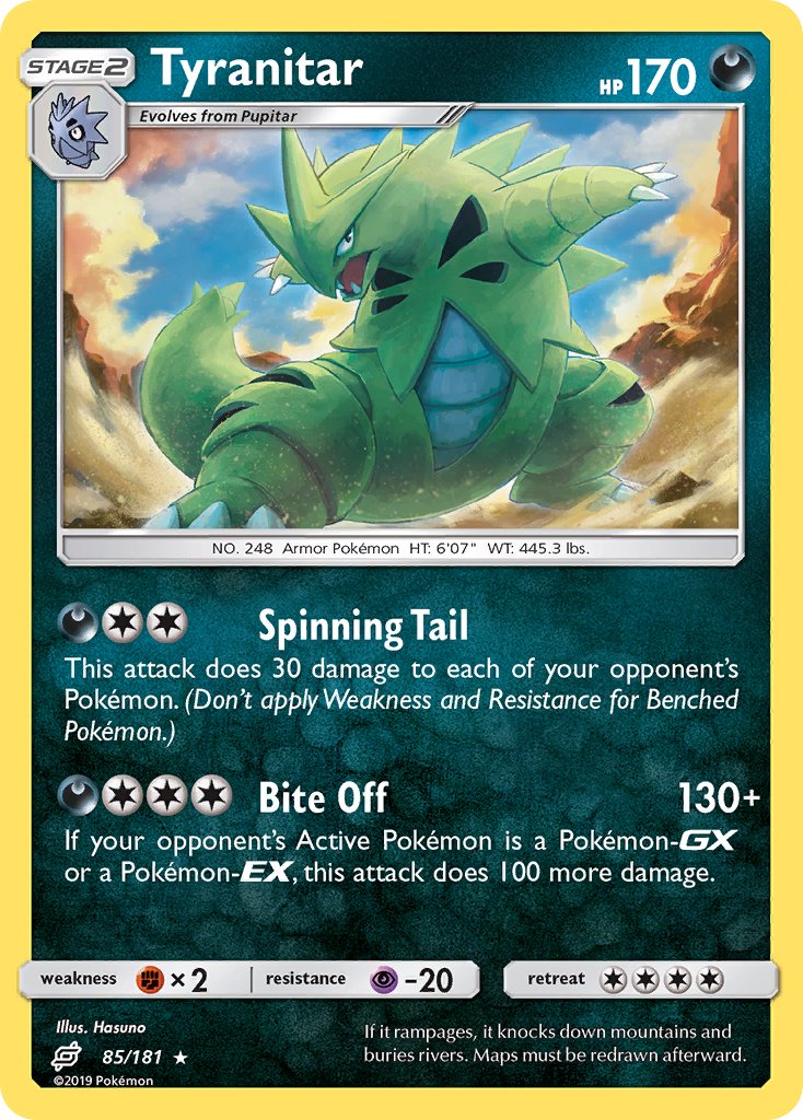 #085 Tyranitar