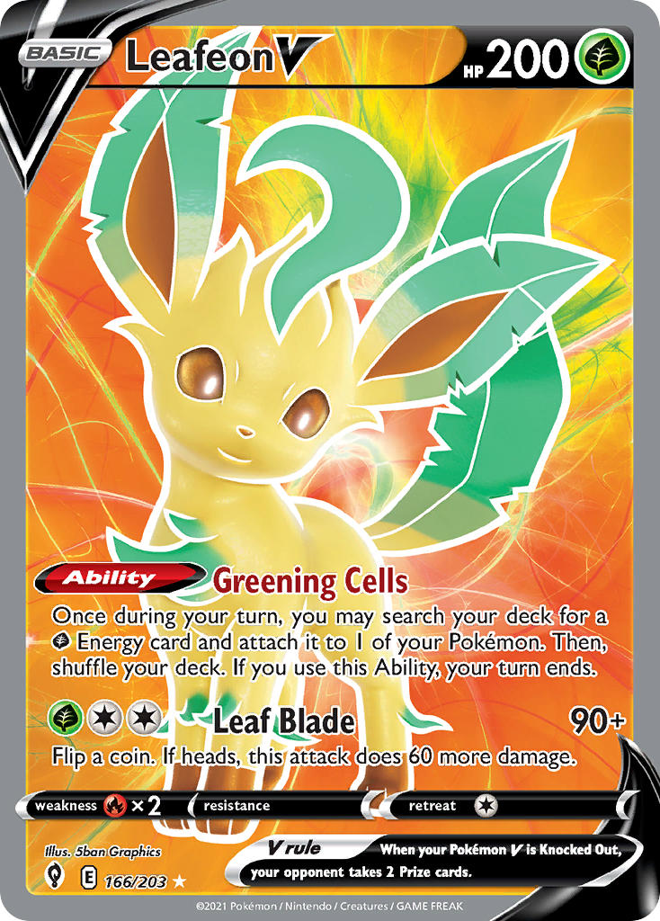 #166 Leafeon V