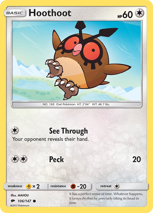 #106 Hoothoot