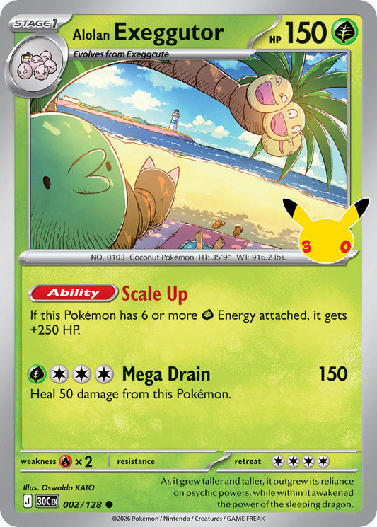 #002 Alolan Exeggutor