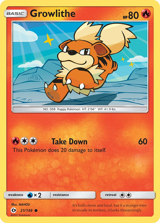#021 Growlithe