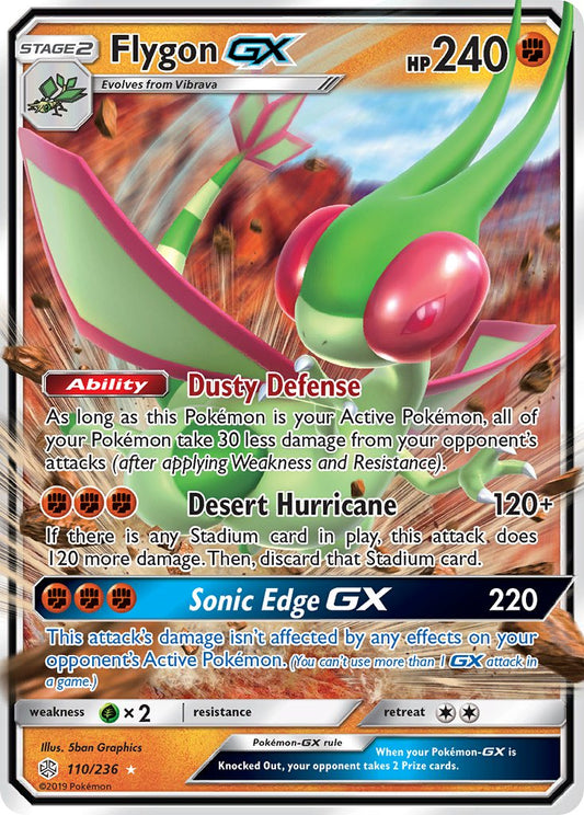 #110 Flygon-GX