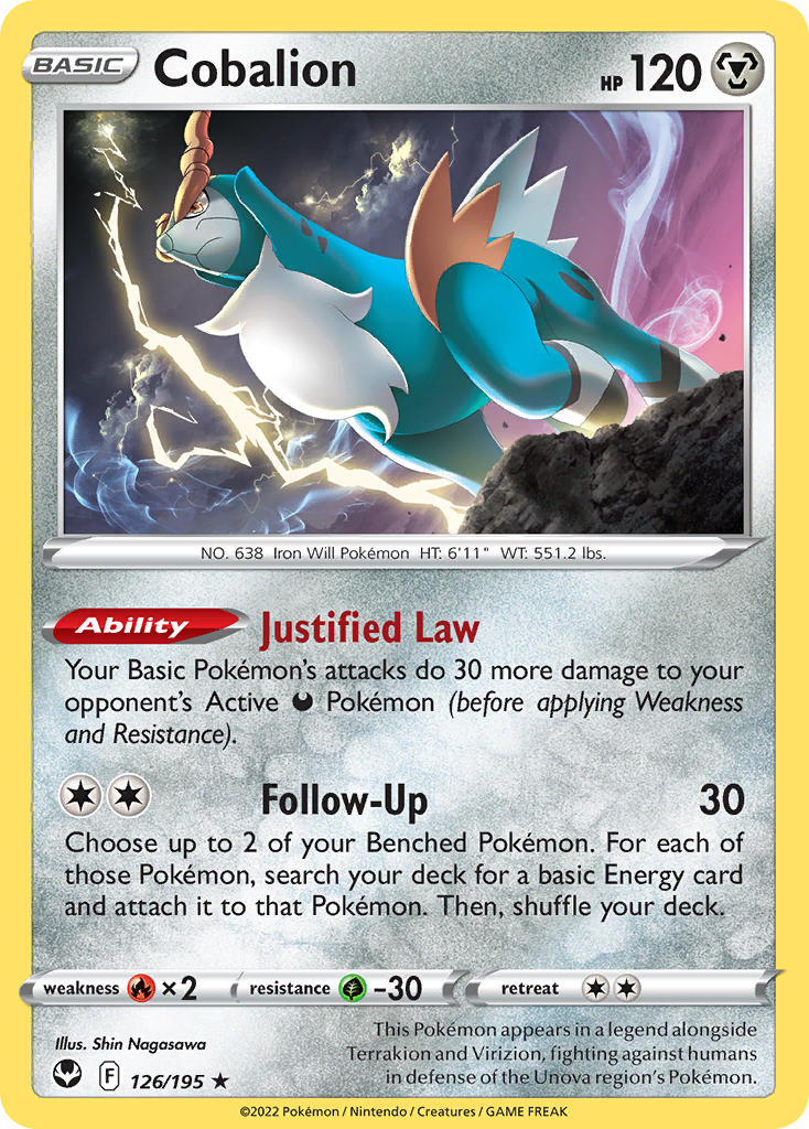 #126 Cobalion