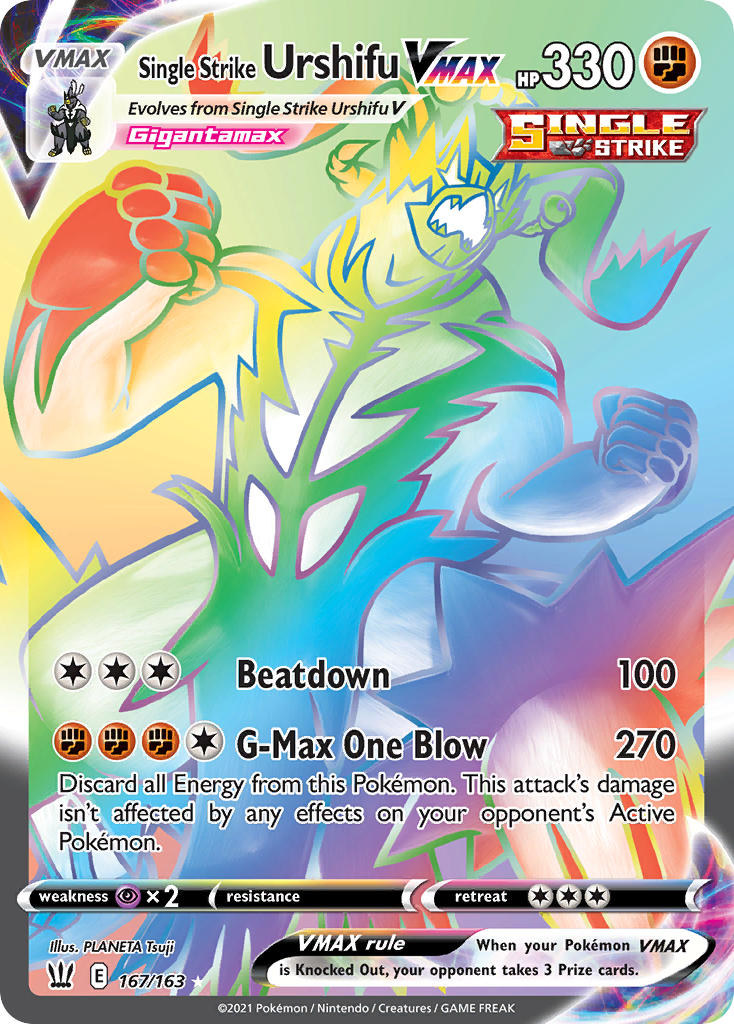 #167 Single Strike Urshifu VMAX