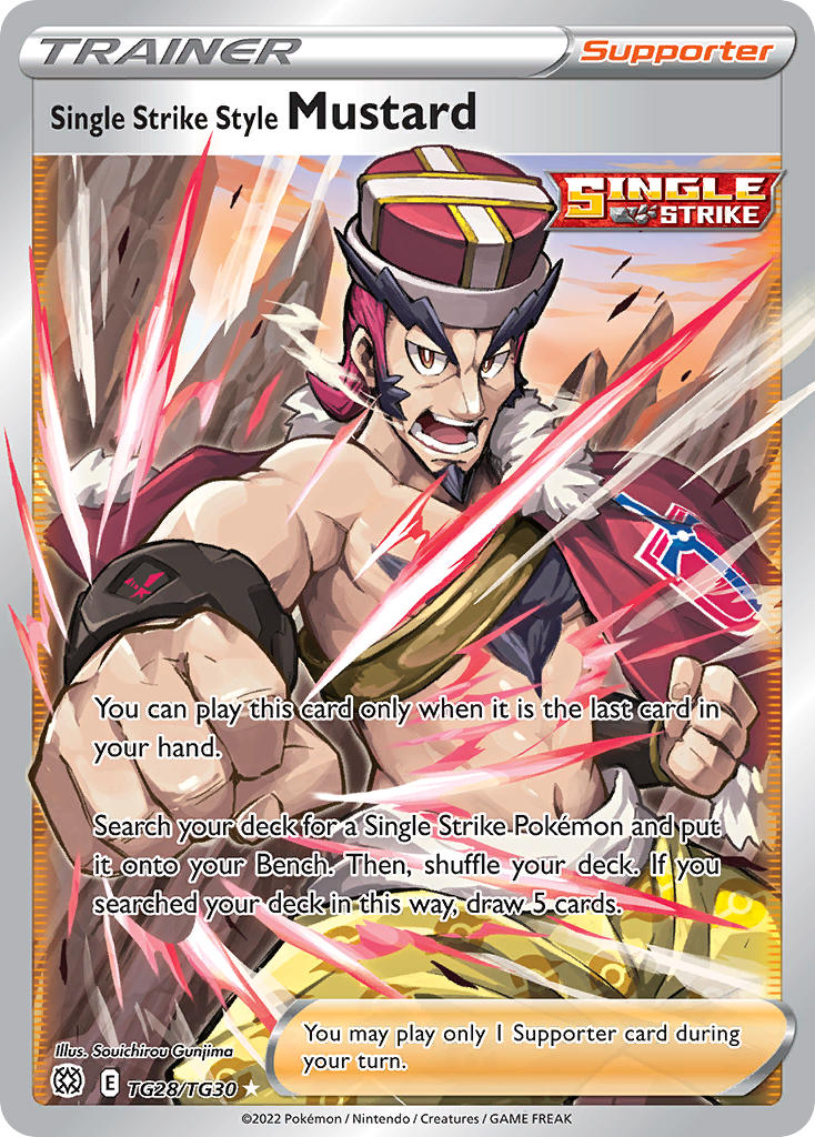 #TG028 Single Strike Mustard