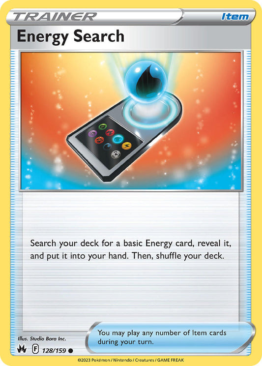 #128 Energy Search