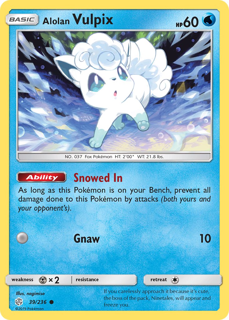 #039 Alolan Vulpix