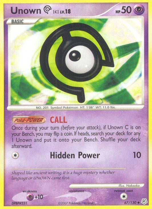 #067 Unown [C]