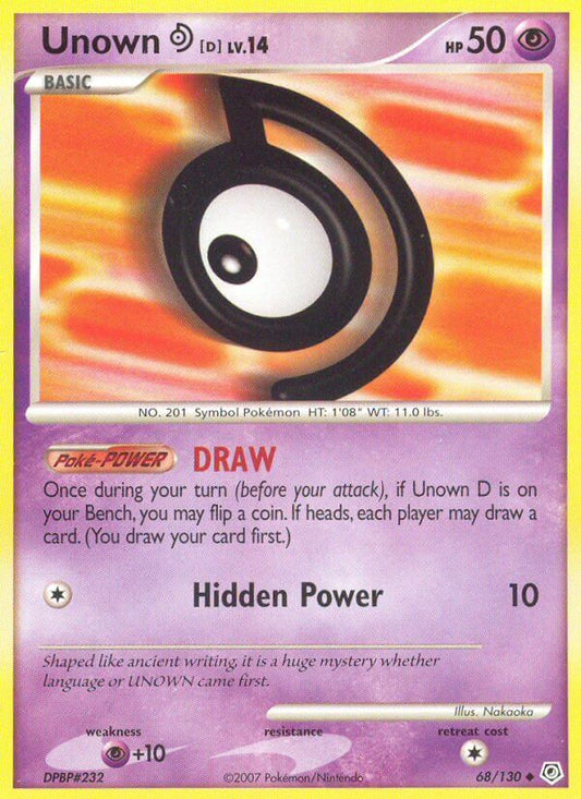 #068 Unown [D]
