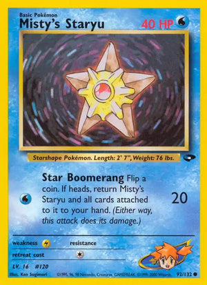 #092 Misty's Staryu
