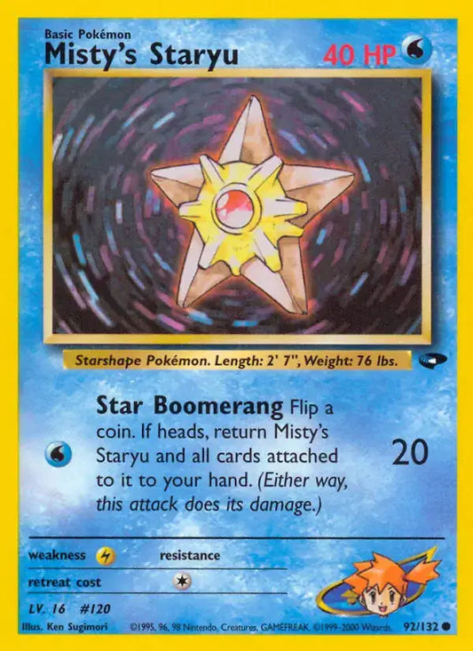 #092 Misty's Staryu