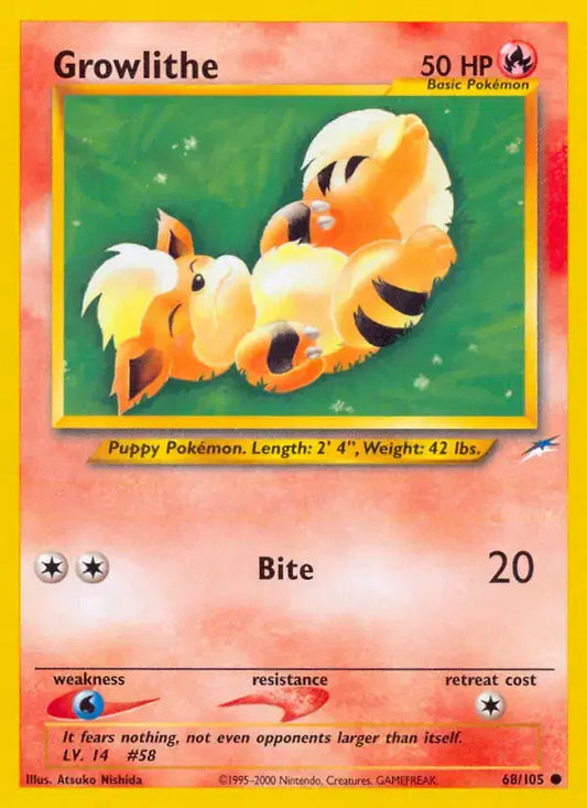 #068 Growlithe