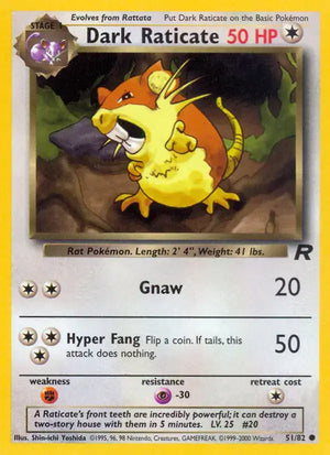 #051 Dark Raticate