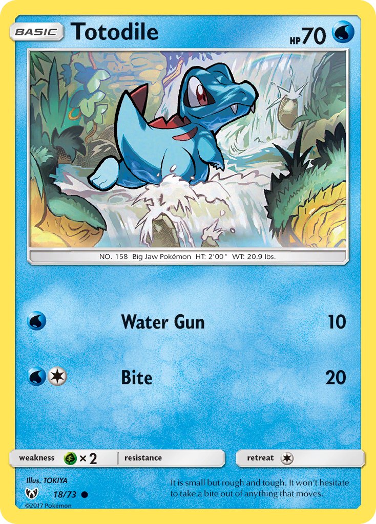 #018 Totodile