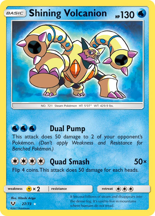 #027 Shining Volcanion