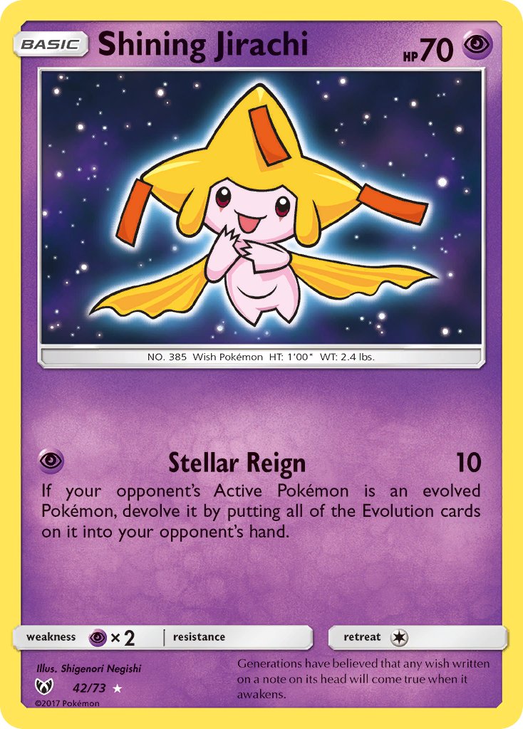 #042 Shining Jirachi