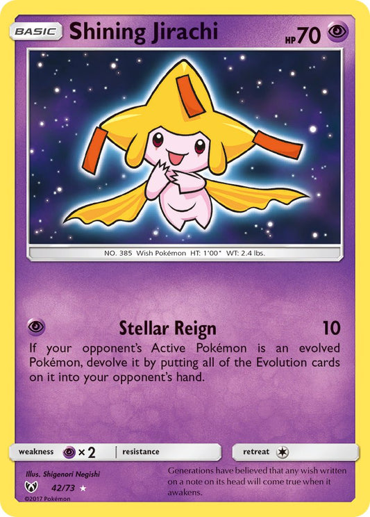 #042 Shining Jirachi
