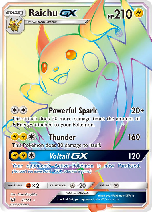 #075 Raichu-GX