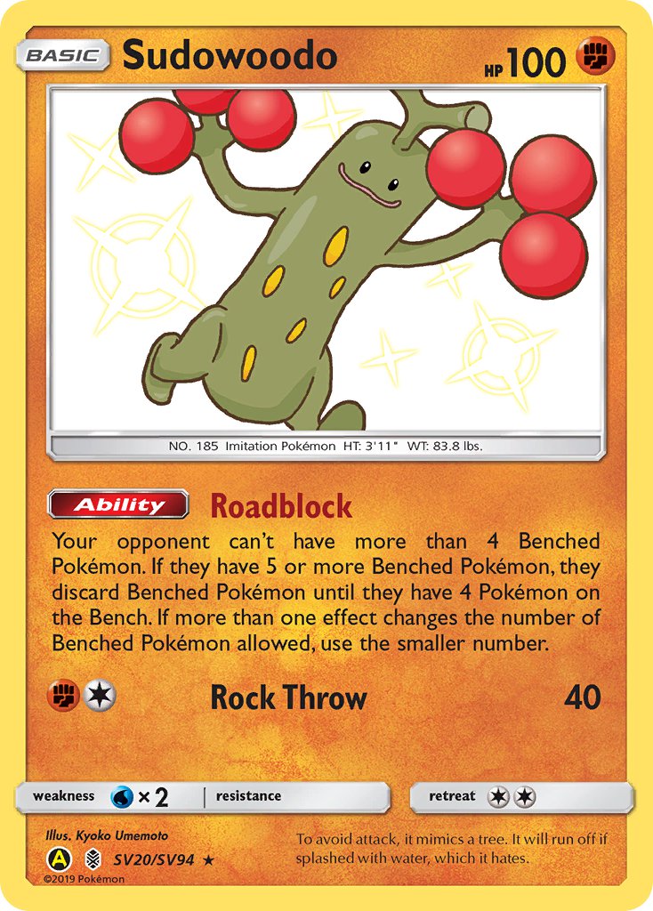 SV20 Sudowoodo