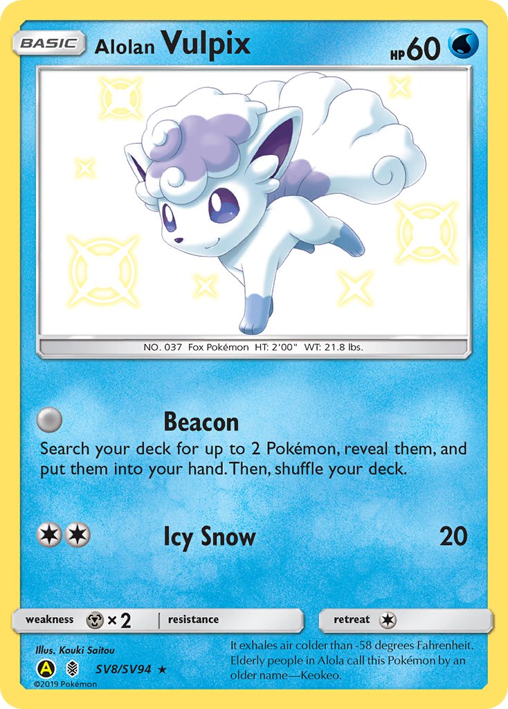 SV8 Alolan Vulpix