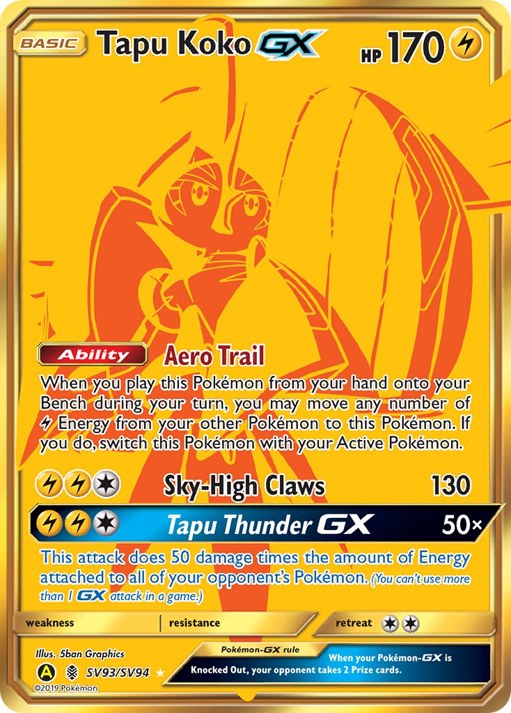 SV93 Tapu Koko-GX