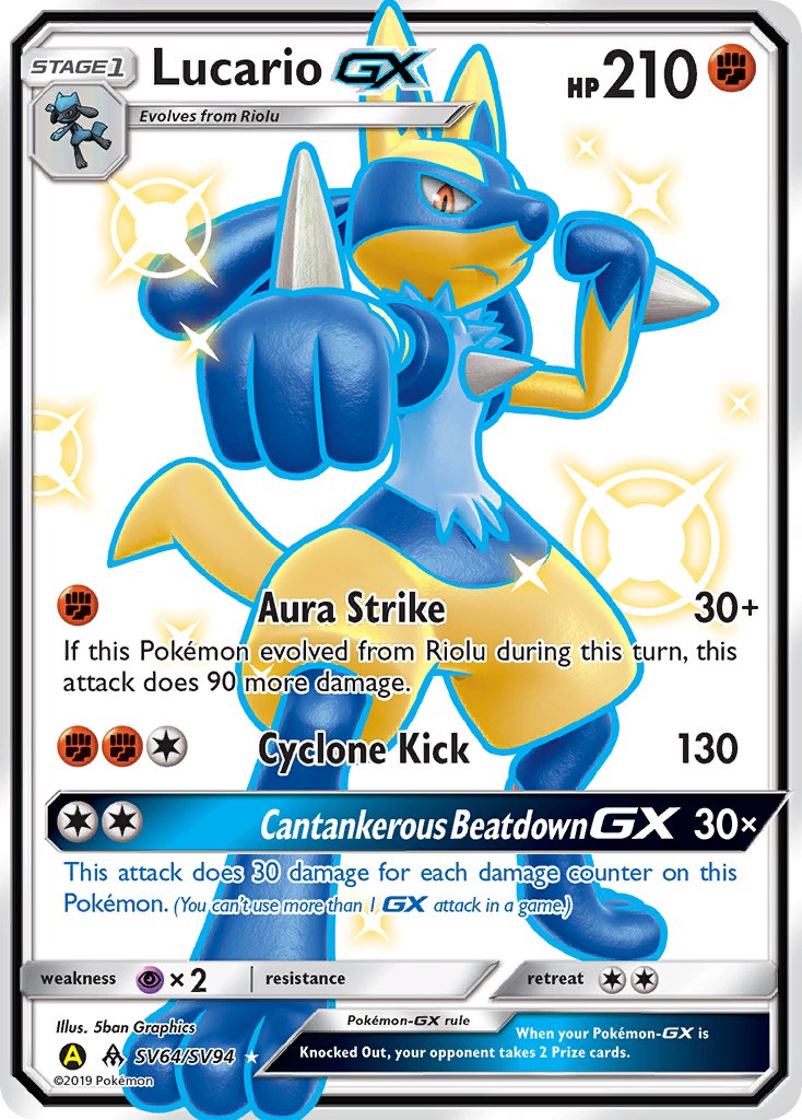 SV64 Lucario-GX