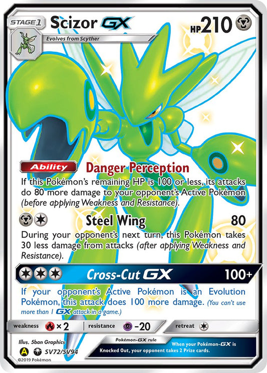 SV72 Scizor-GX