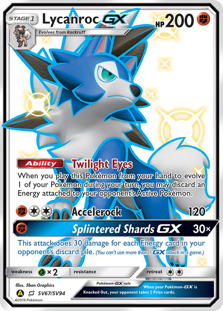 SV67 Lycanroc-GX
