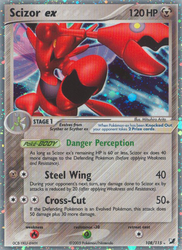 #108 Scizor ex