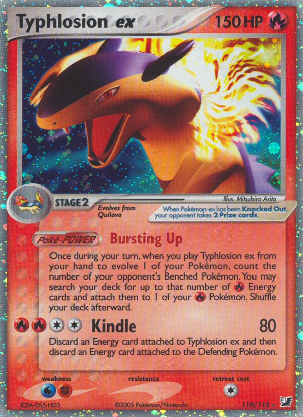 #110 Typhlosion ex