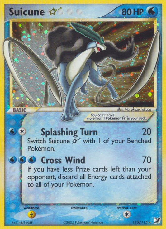 #115 Suicune Gold Star