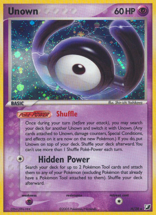 #H Unown