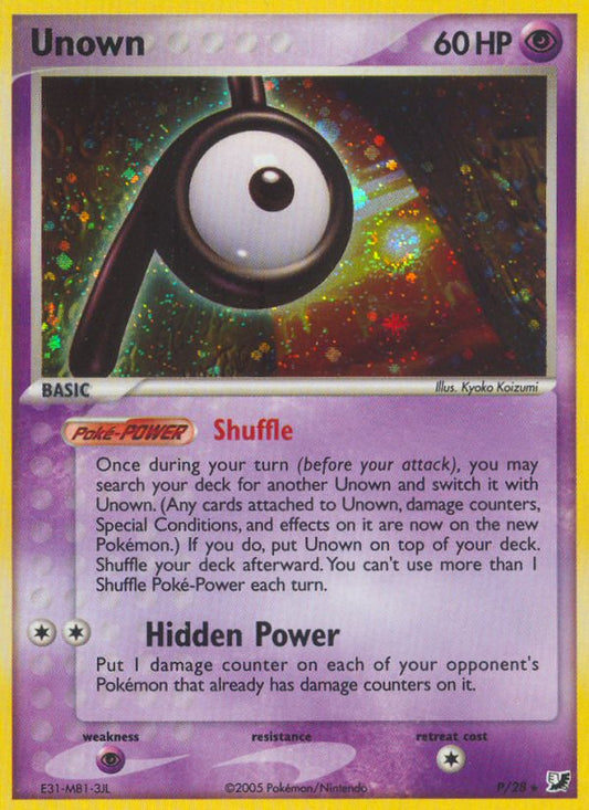 #P Unown