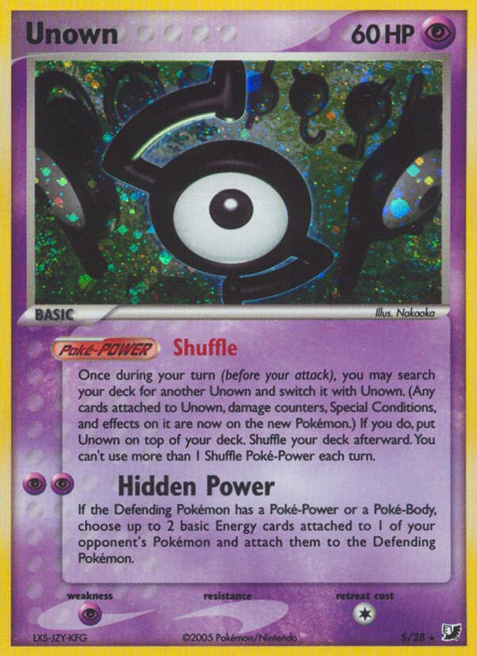 #S Unown