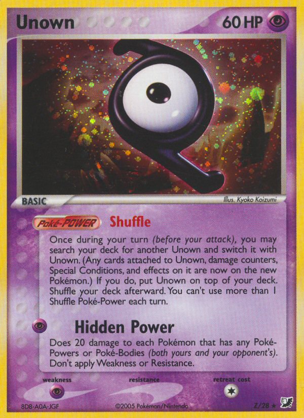 #Z Unown