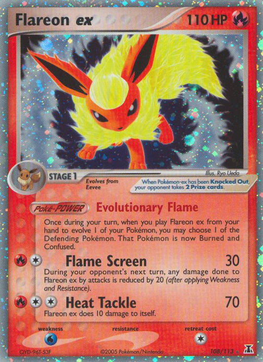 #108 Flareon ex