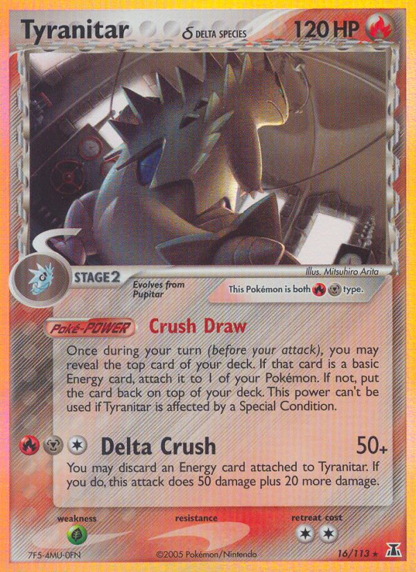 #016 Tyranitar
