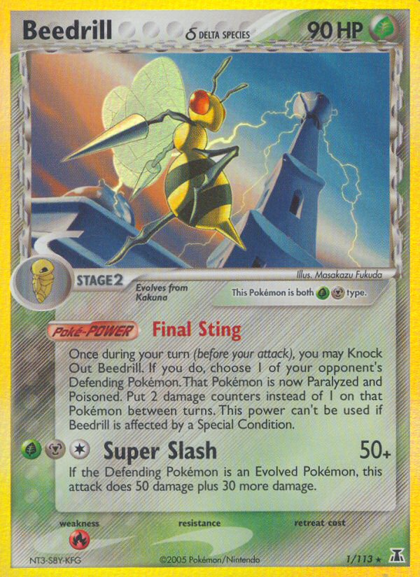#001 Beedrill