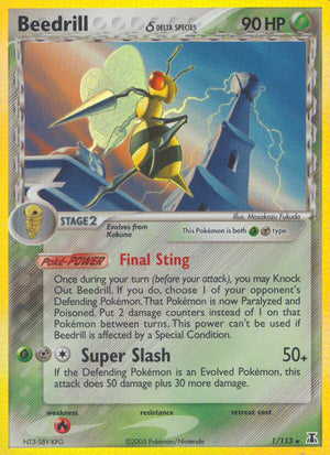#001 Beedrill