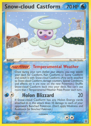 #029 Snow-cloud Castform